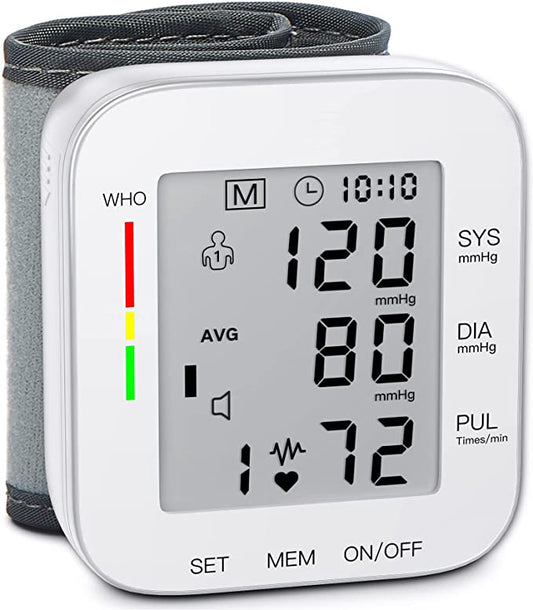 Adjustable Wrist Blood Pressure Monitor