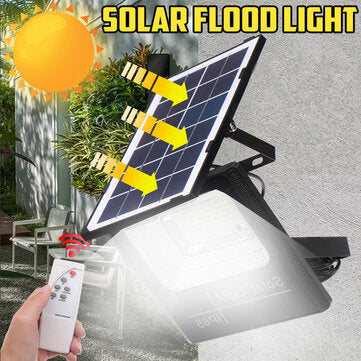 Remote Control, Waterproof LED Solar Flood Lamp